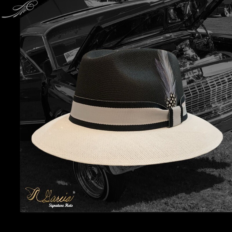 Specialty  Golden Line Black/White Viejo Fedora