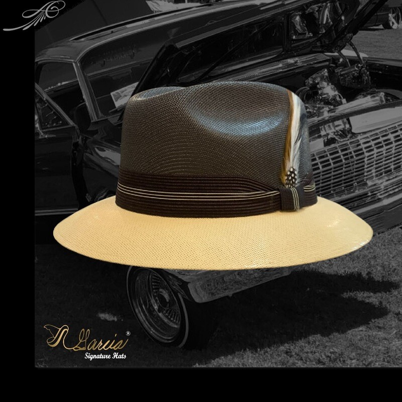 Specialty  Golden Line Chocolate/Ivory Viejo Fedora