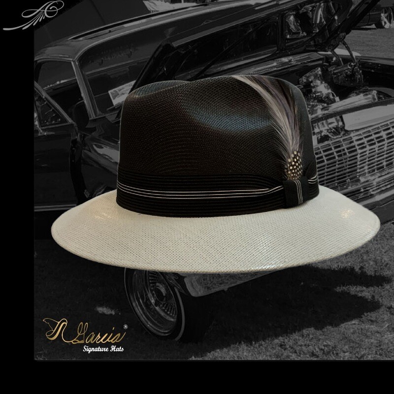 Specialty  Golden Line Black/ Grey Viejo Fedora Style