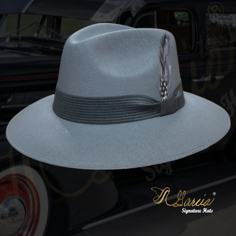 Golden Line Oxford Chuco Fedora W/ Charcoal