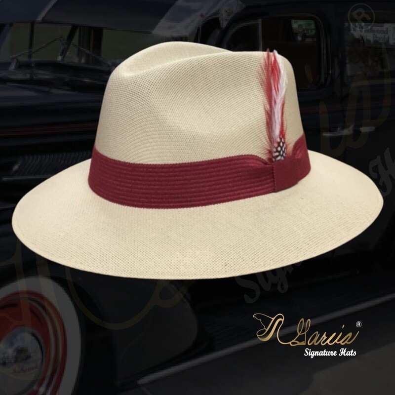 Kaki Golden Line Wide Brim Chuco Fedora