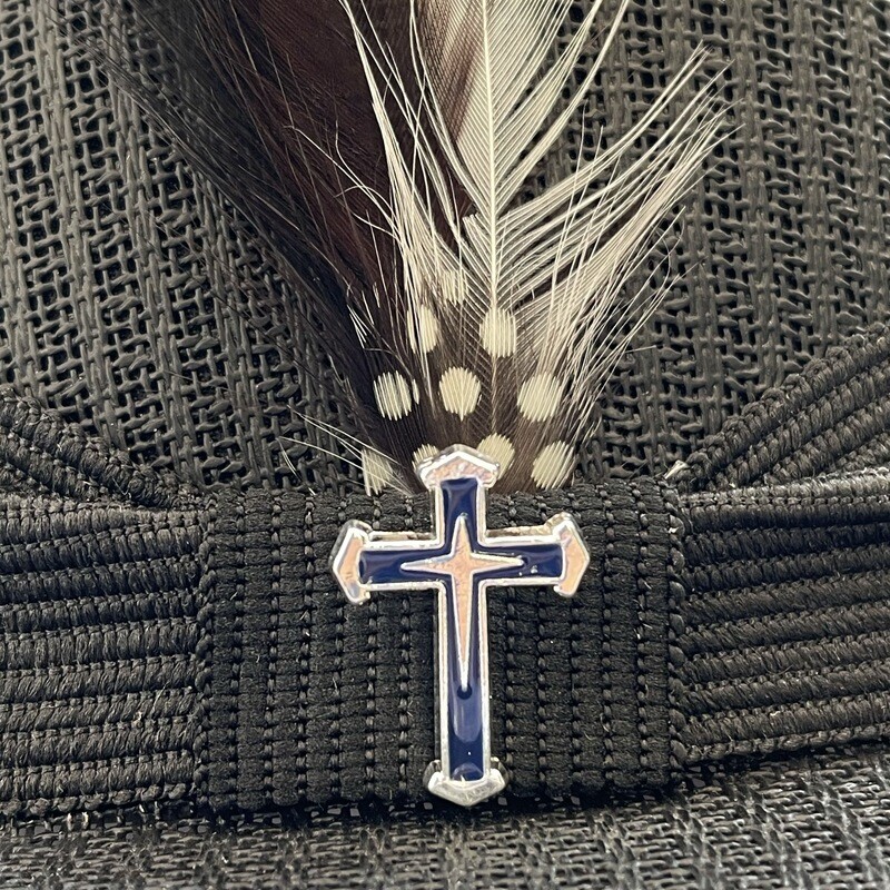 BLUE CROSS HAT PIN