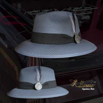 Oxford Classic Viejo Fedora W/ Emiliano Zapata Pin