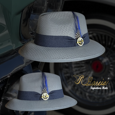 Oxford Classic Viejo Fedora W/ Genuine Felix Pin