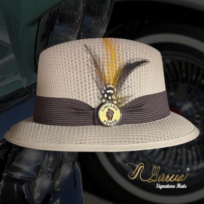 GARCIA HAT【60】ローライダー チカーノ ウエストコースト ブラウン Original Garcia Signature Hats