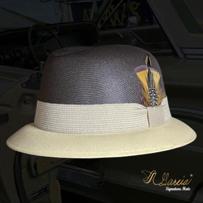 Golden Line Brown/ Ivory Lowrider Derby