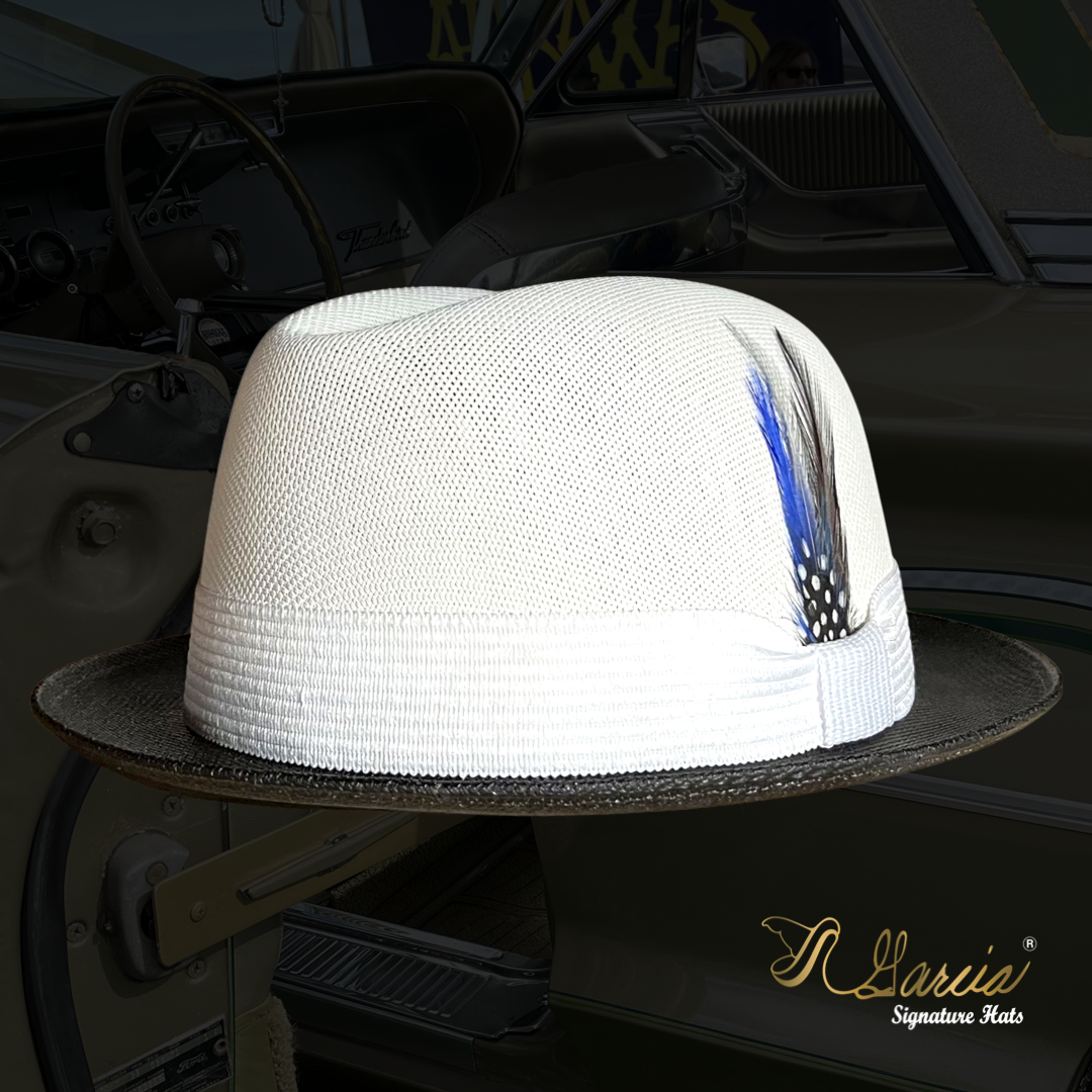 Flipped Golden Line White/ Black Lowrider Derby