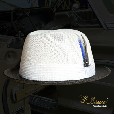 Flipped Golden Line White/ Black Lowrider Derby