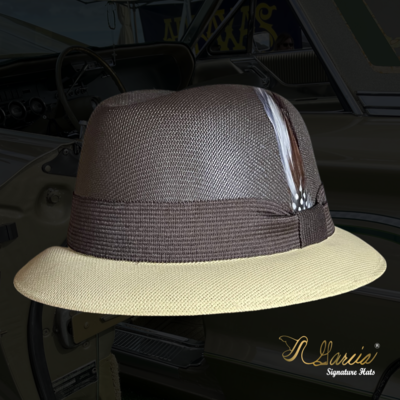 Golden Line Brown/ Ivory Lowrider Derby