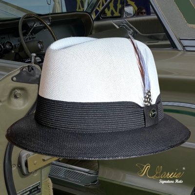 Golden Line White/ Black Lowrider Derby