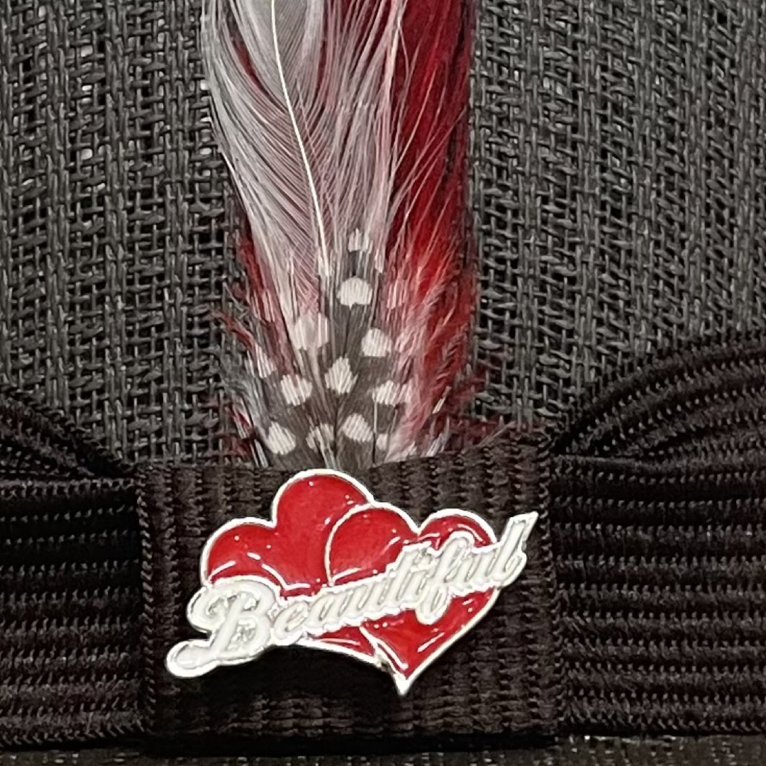 Beautiful Hearts Hat Pin