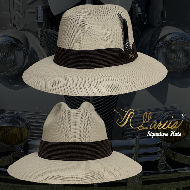 Kaki Golden Line Pachuco Fedora Style