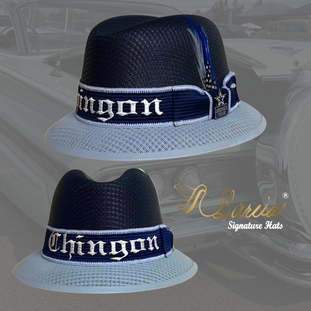 Two Tone Navy/ Gray Classic Lowrider Derby