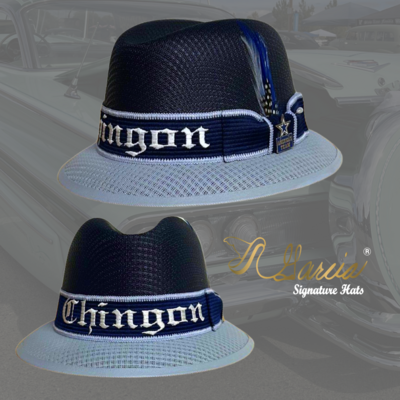 Two Tone Navy/ Gray Classic Lowrider Derby