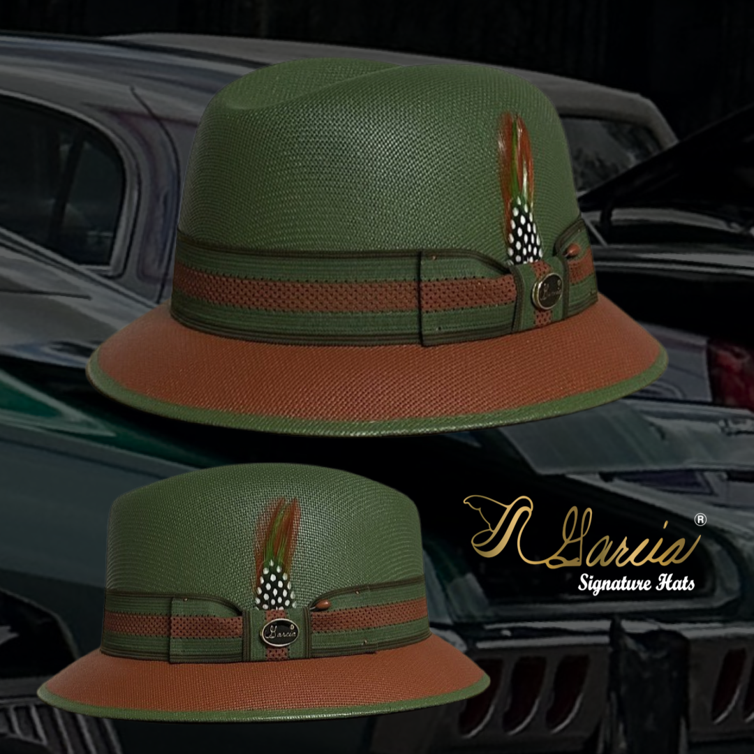 3 Tone Olive/ Rust Lowrider Derby