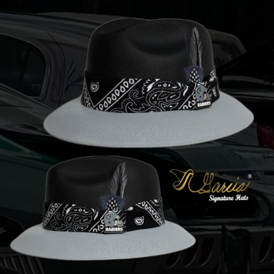 Black and Gray Golden Line Viejo W/ Black Bandana