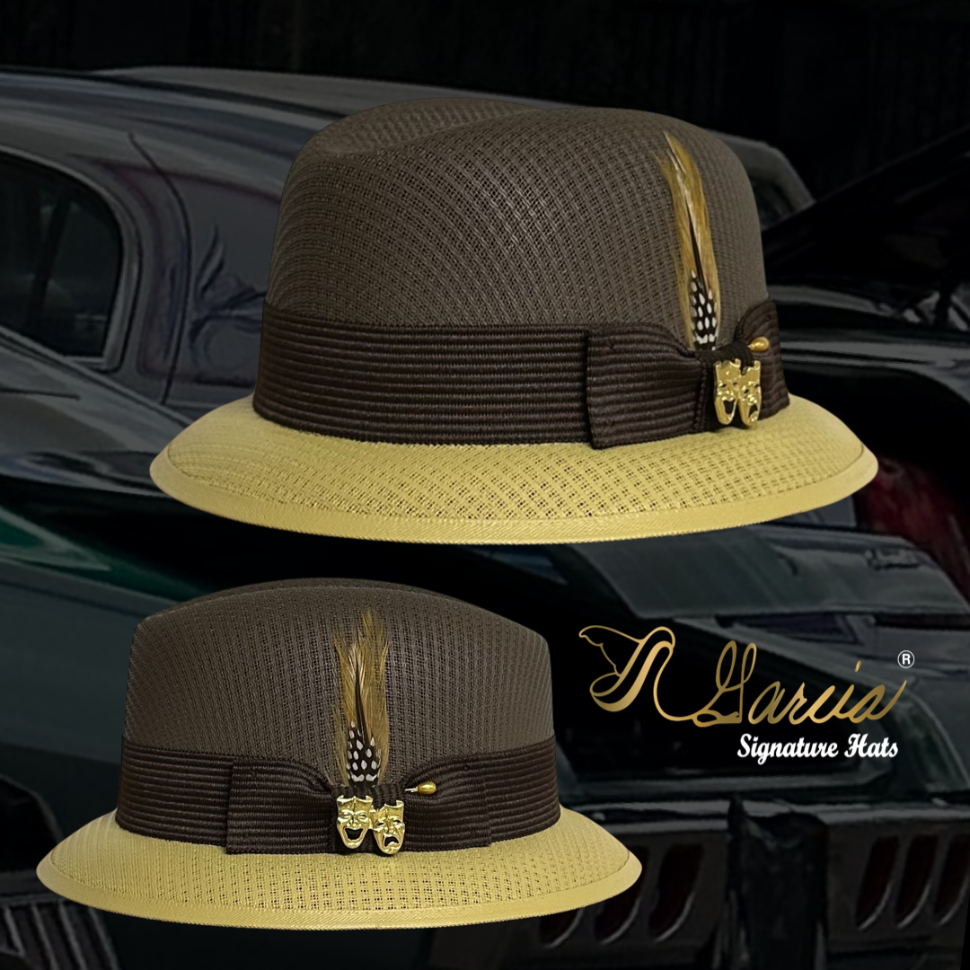Two Tone Brown and Gold Lowrider Derby