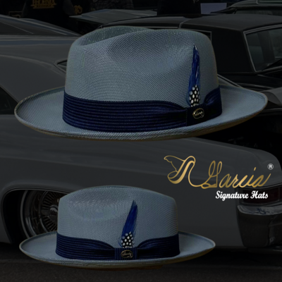 Flipped Golden Line Oxford Viejo Fedora
