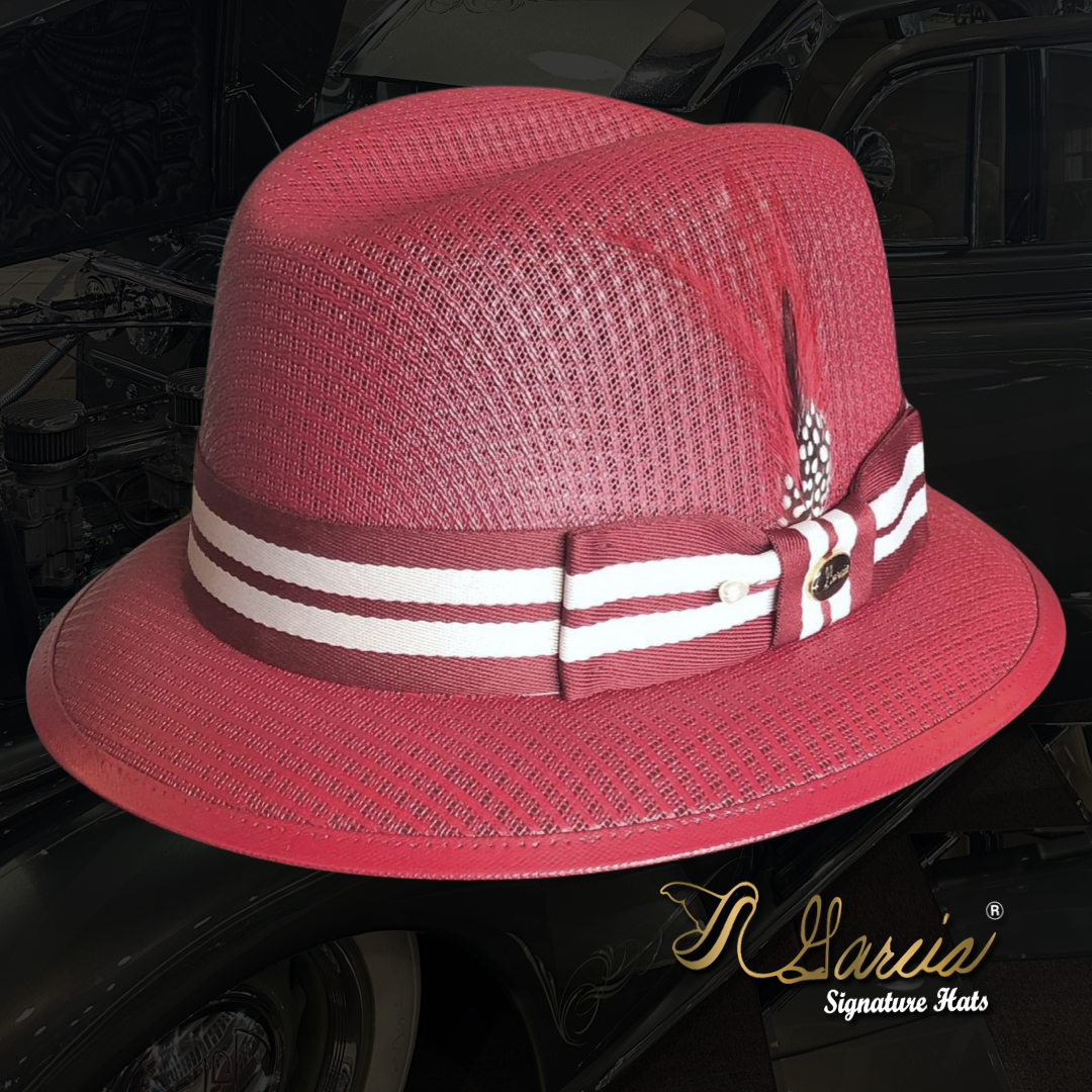 Custom Classic Burgundy Lowrider Derby