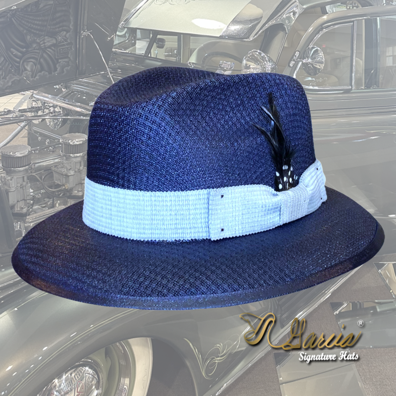 Navy Blue Classic Viejo Fedora