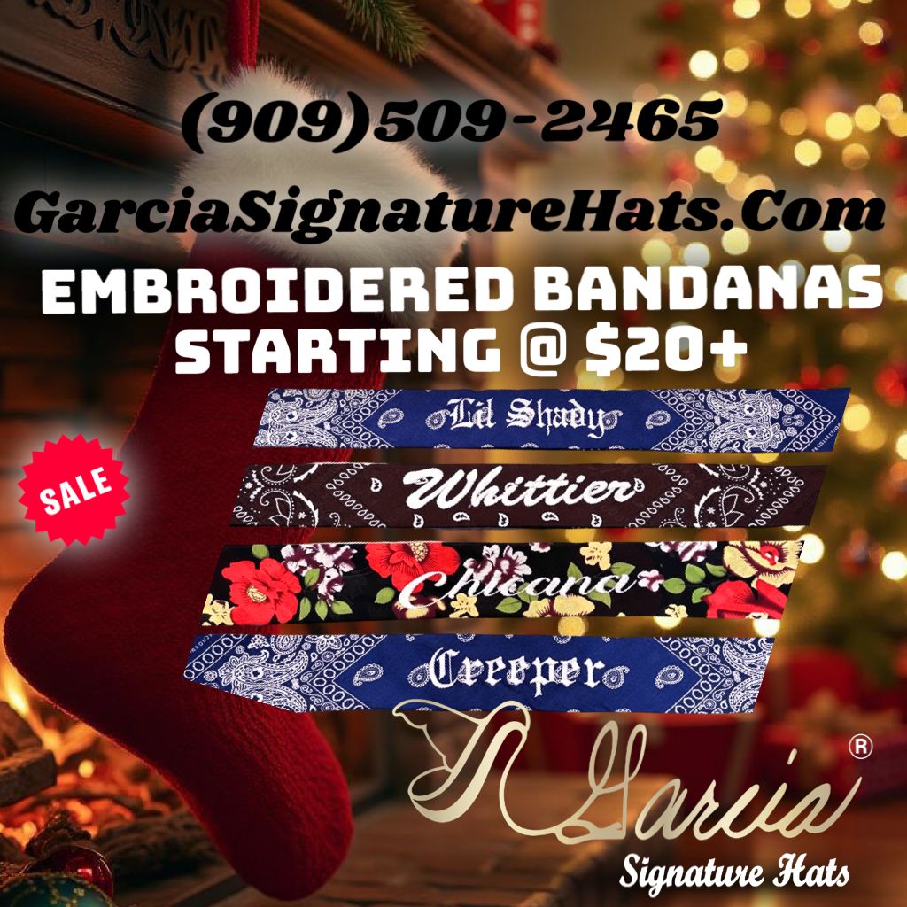 Custom Embroidered Bandana