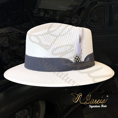 White Classic Viejo Fedora