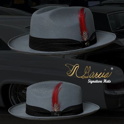 Flipped Golden Line Oxford Viejo Fedora