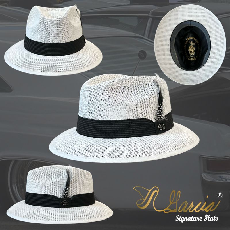 Classic White Viejo Fedora