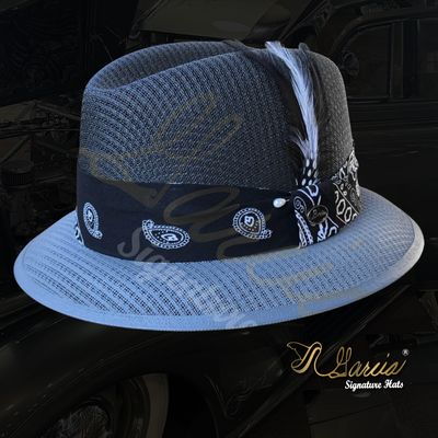 Custom Black &amp; Oxford Lowrider w/ Black Bandana