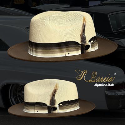Golden Line Two-Tone Viejo Fedora Style