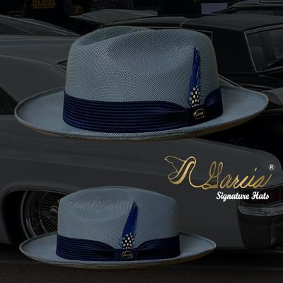 Flipped Golden Line Oxford Viejo Fedora