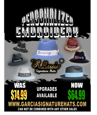 Custom Embroidered Hat
