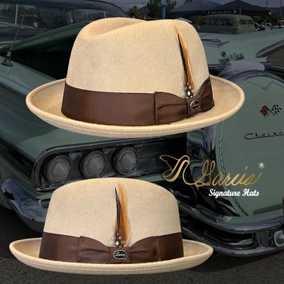 Khaki Wool Lowrider Derby