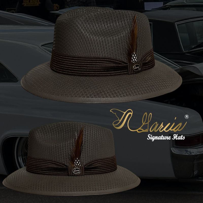 Chocolate Brown w/ Brown Band Classic Viejo Fedora