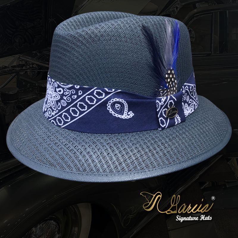 Navy Classic Lowrider W/ Navy Bandana