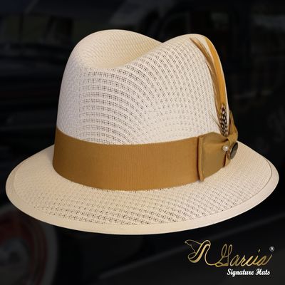 White Lowrider W/ Gold Band