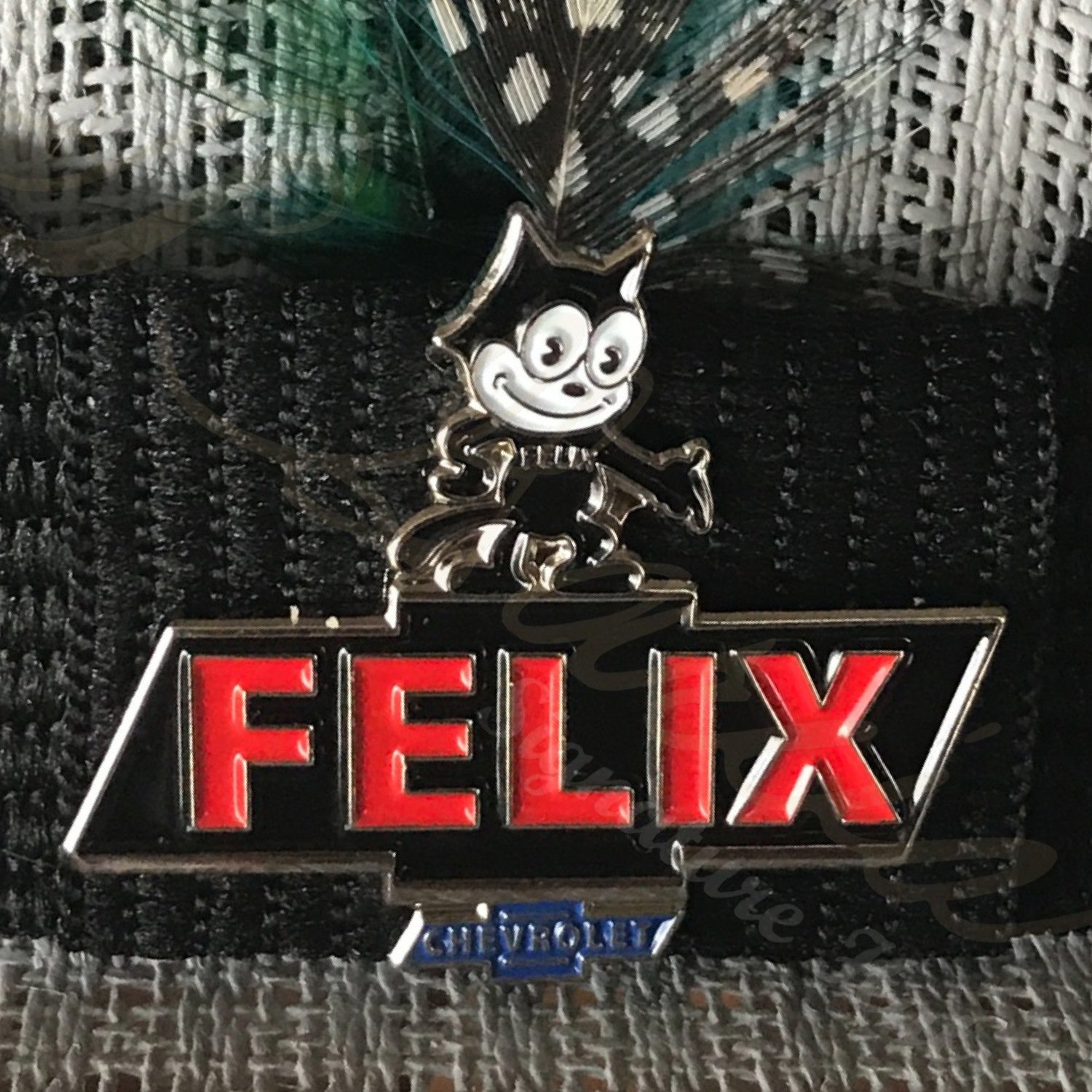 Felix The Cat Chevrolet Hat Pin