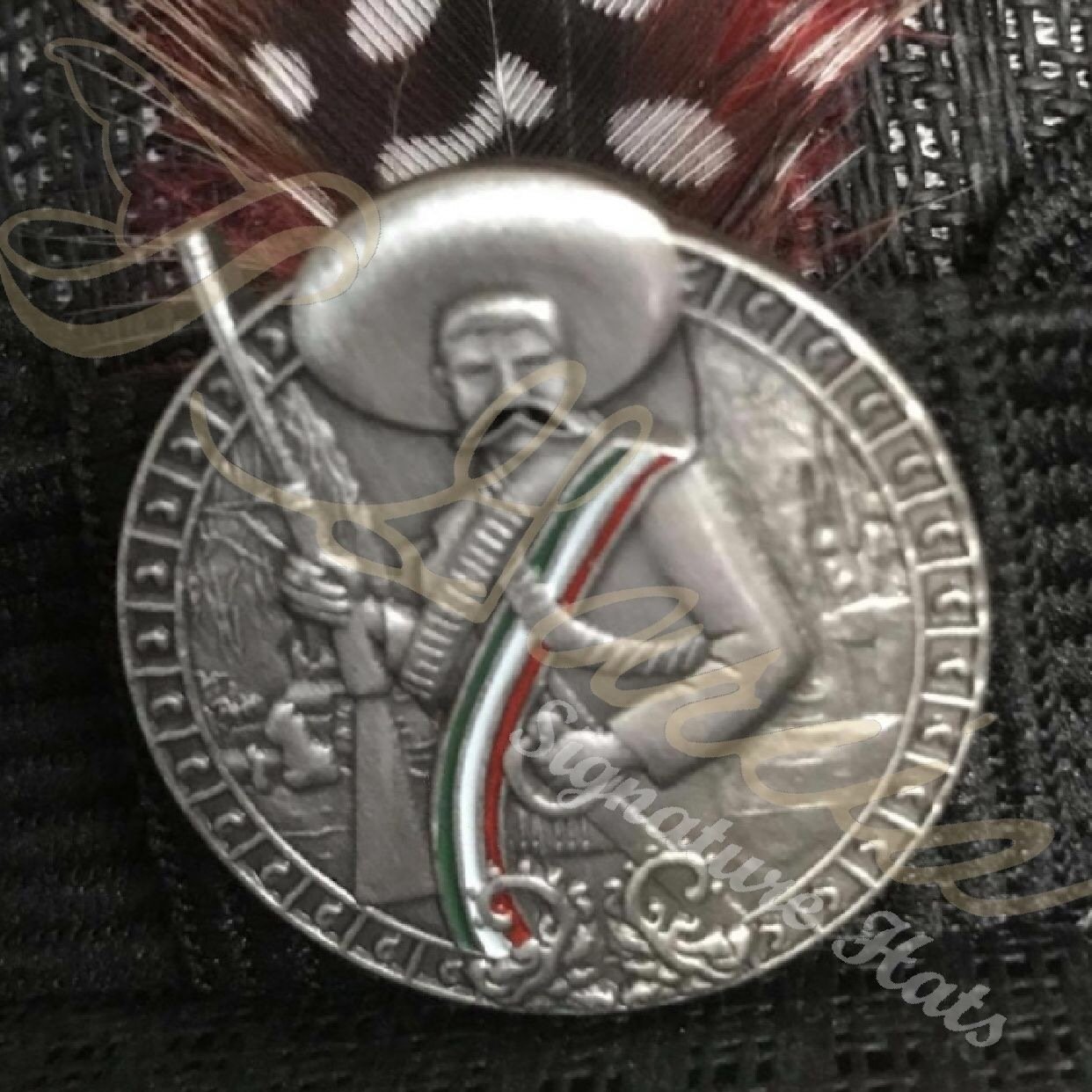 Emiliano Zapata Hat Pin