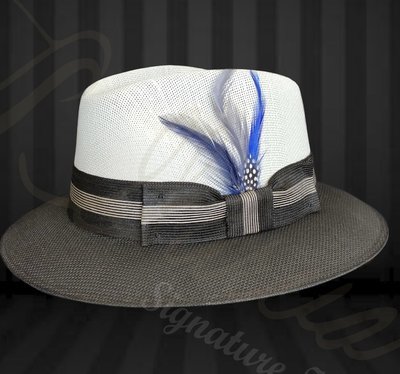 Specialty  Golden Line Two Tone Viejo Fedora Style
