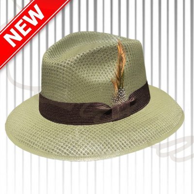 Olive Green Classic Viejo Fedora