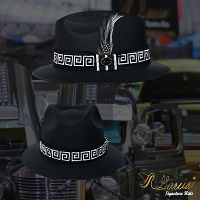 Black Short Brim W/ Tribal