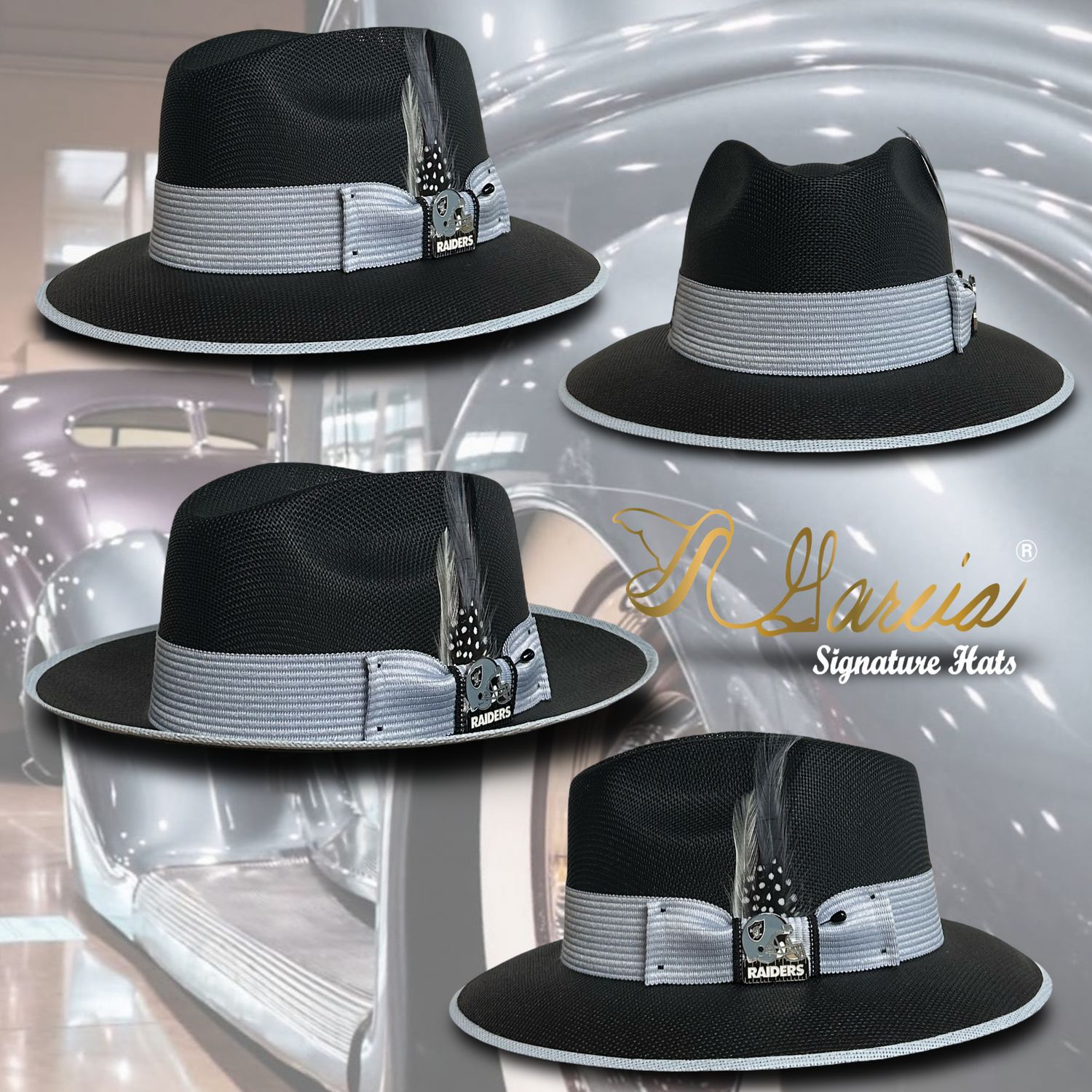Two Tone Viejo Fedora Golden Line Edition