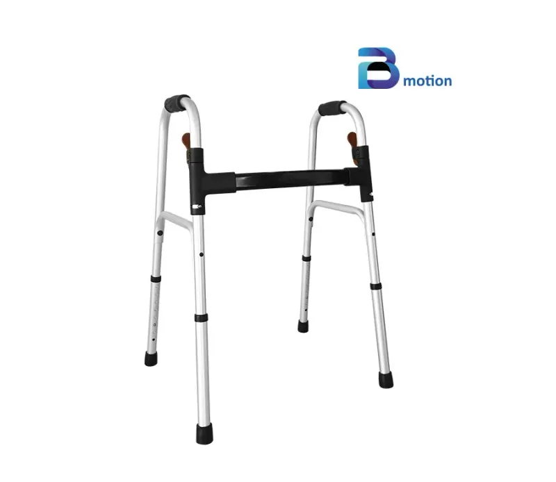Andador paso a paso plegable