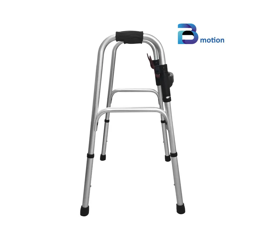 Andador paso a paso plegable