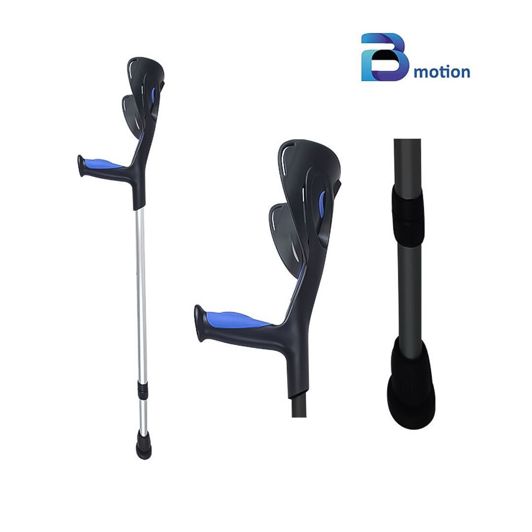 MULETA ALUMINIO EVOLUXION NEGRA Y AZUL unidad