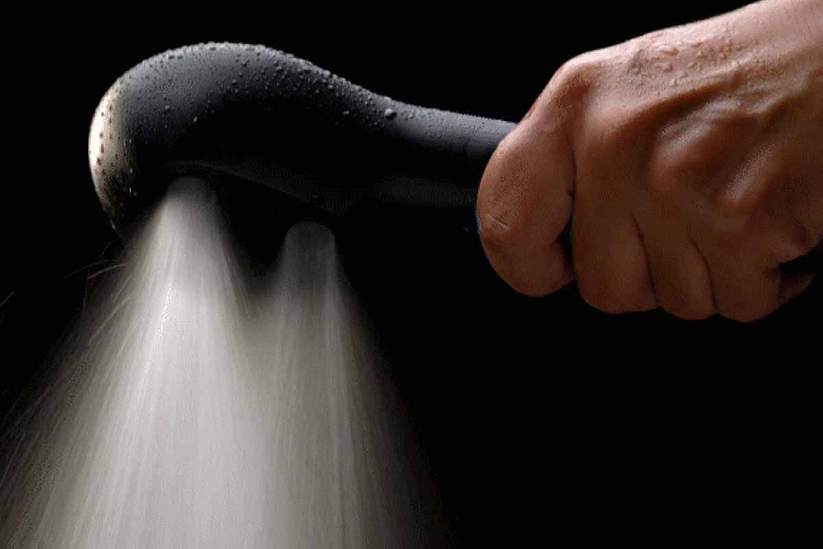 POMMEAU DE DOUCHE ECONOMIQUE GJOSA GS3 BLACK