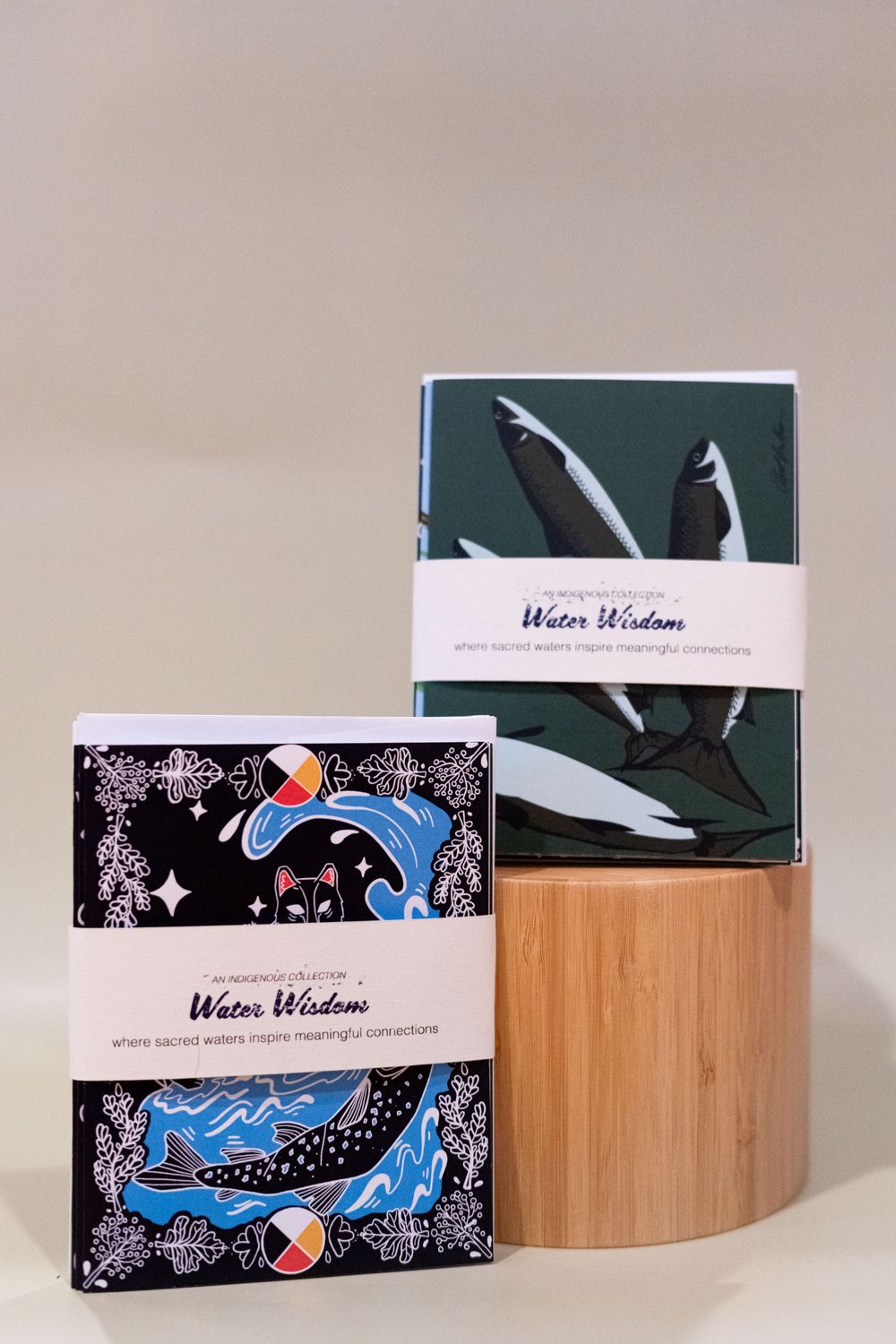 Water Wisdom: An Indigenous Collection of blank cards that honor the sacred waters and the connection they inspire.