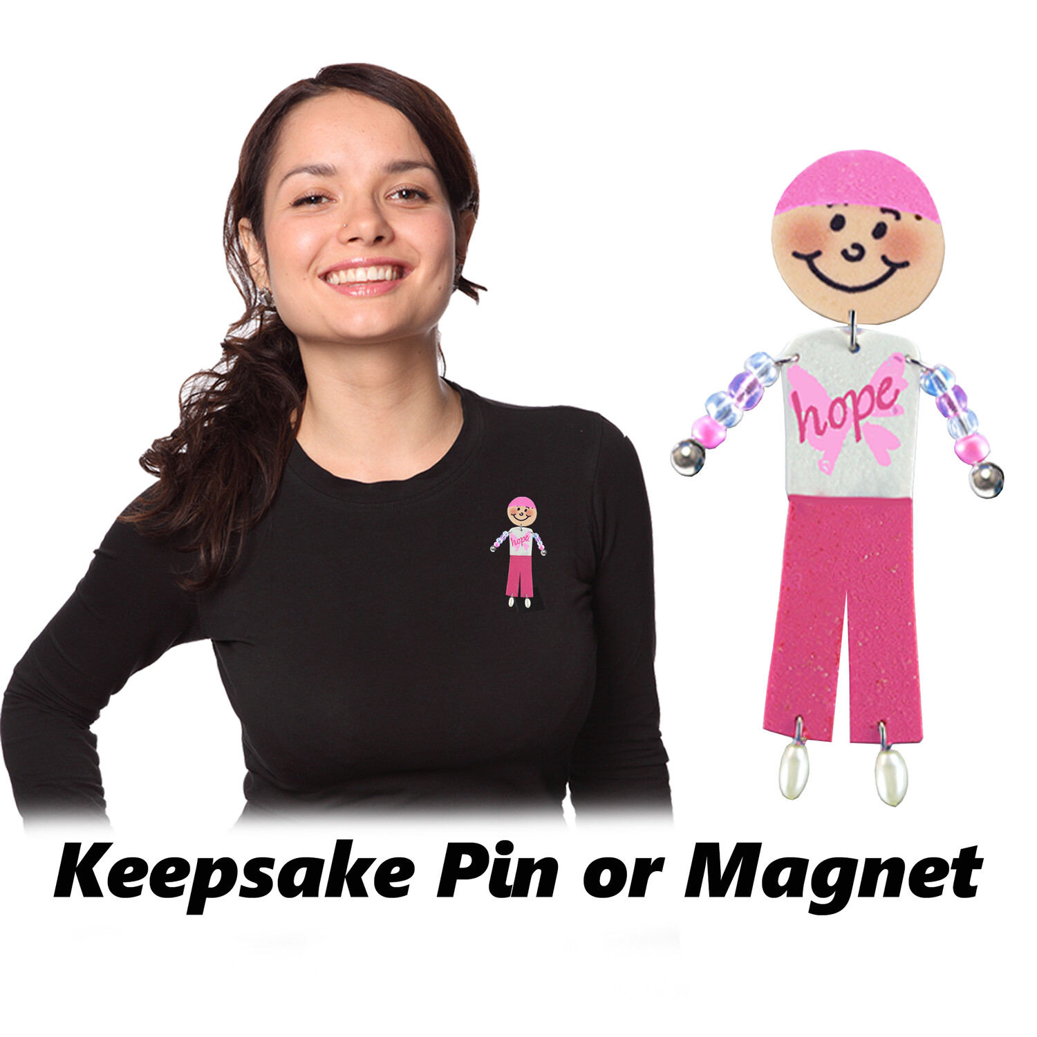 Cancer Awareness - Pin or Magnet