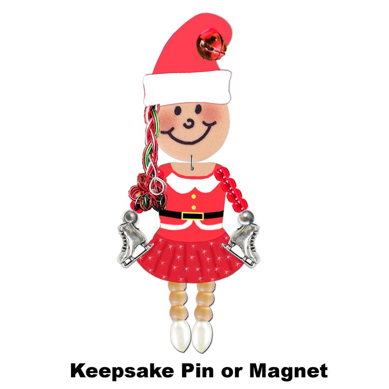 Christmas Pin/Ornament - Holly