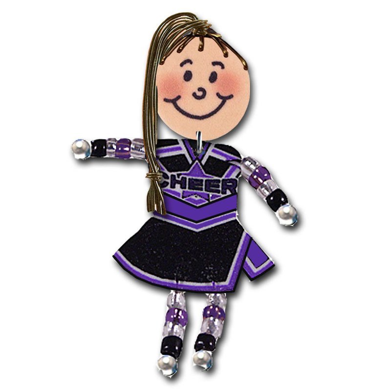 Cheer - Black, purple, white